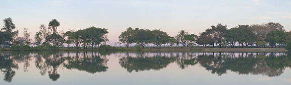 panorama, lake alexander