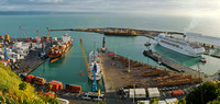 The port at Napier, NZ