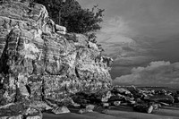 late stormy light (bw) - east point