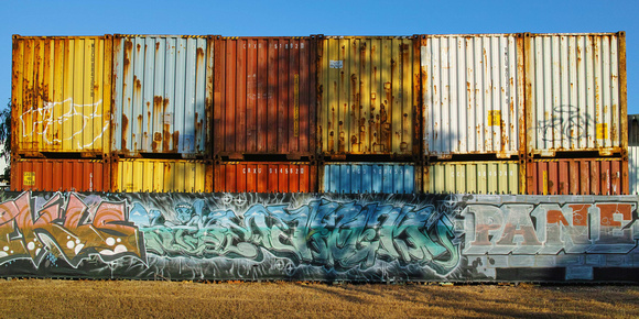 containers, stuart highway