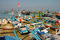 fishing fleet - jimbaran, bali